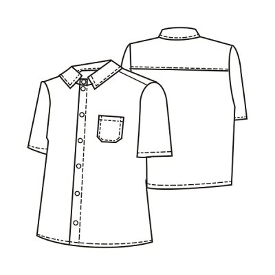 TDX, Pánská letní košile, krátký rukáv, bílá DOPRODEJ poslední kusy