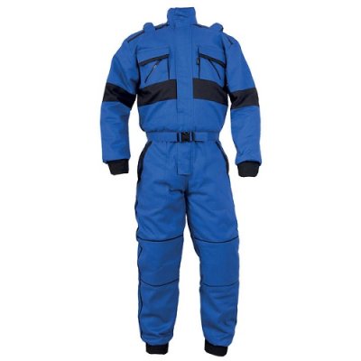 CS, Kombinéza zimní ALASKA montérková, modro-černá