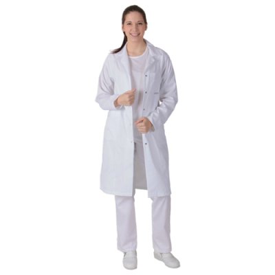 TDX, Dámský plášť MONIKA, VS168, 200g/m2, bílý - Dámský plášť MONIKA - bílý.