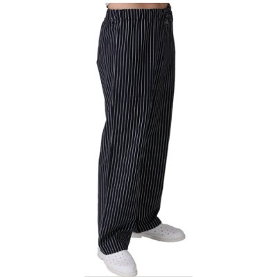 TDX Kalhoty unisex do pasu, BA/PES, VS182/168, černobílý proužek