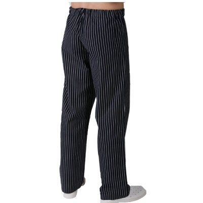 TDX Kalhoty unisex do pasu, BA/PES, VS182/168, černobílý proužek