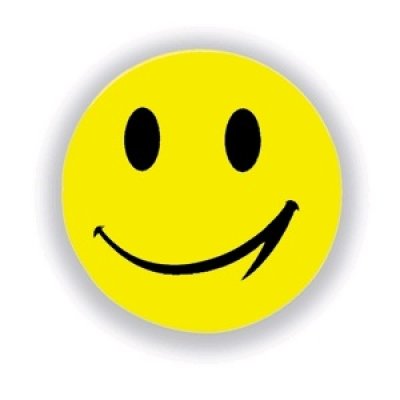 Reflexní samolepka, smajlík velký