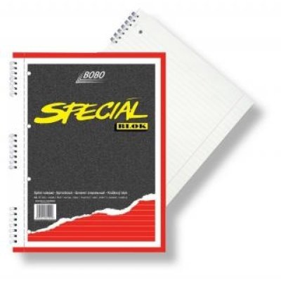 Blok speciál BOBO A4 čtverečkovaný