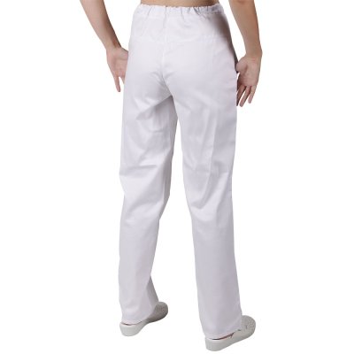 TDX Kalhoty dámské, BA, boční zapínání, VS158, bílé - Dámské kalhoty 0476 - bílé