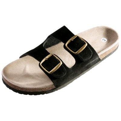 Červa, Pantofle dámské PUDU, korek černé, 36 - 41