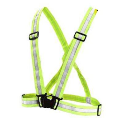 CS, Výstražný kříž elastický, EN 13356, žlutý