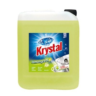 KRYSTAL, prostředek čistící, na nádobí, Lemongrass, 5 L