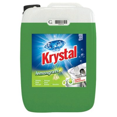 Cormen,  KRYSTAL, prostředek čistící, na nádobí, Lemongrass, 20 L