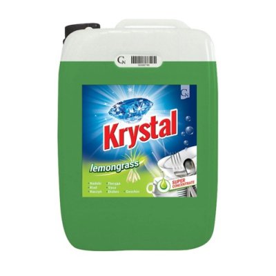 KRYSTAL, prostředek čistící, na nádobí, Lemongrass, 20 L