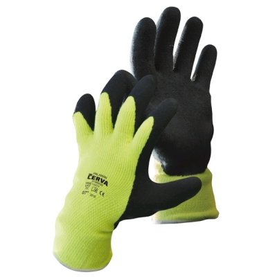 Červa, Rukavice nylonové PALAWAN Winter latex dlaň - 9
