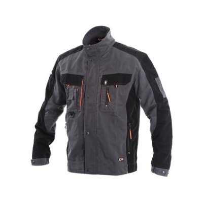 CS, Blůza pánská, SIRIUS LUCIUS, šedo - oranžová, vel. 46 - 64