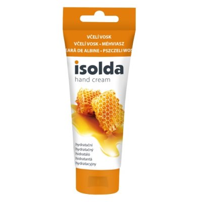 ISOLDA, krém hydratační, na ruce, včelí vosk s mateřídouškou, 100 ml