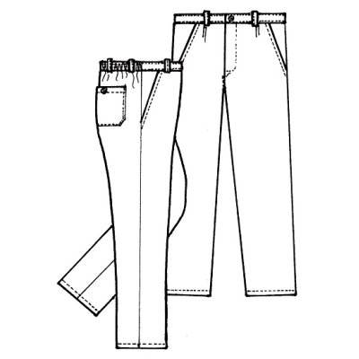 TDX Kalhoty pánské MARTIN, BA, VS194, bílé