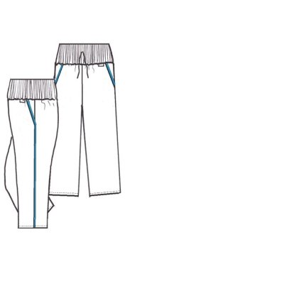 TDX Kalhoty dámské 3/4 KARINA, BA/SP, VS168, bílá/světle modrá - TD241701000W115_01.jpg