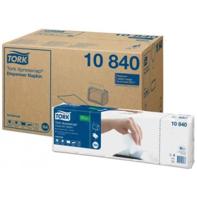 Ubrousek TORK Xpressnap, bílé, 1vr., 225ks