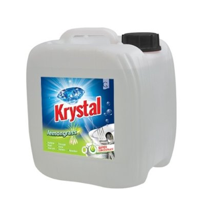 KRYSTAL, prostředek čistící, na nádobí, Lemongrass, 10 L