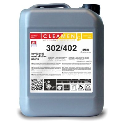 CLEAMEN 302/402, neutralizátor pachů, sanitární, 5 L