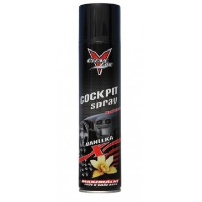 Autoll, CLEANFOX, Cockpit spray Vanilka, 400 ml