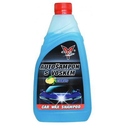 Autoll, CLEANFOX, Autošampon s voskem premium, 500 ml