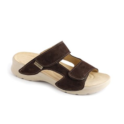 Medistyle, Pantofel dámský, MIRKA, hnědý, vel. 37 - 42