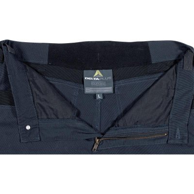 Delta, Kalhoty do pasu MACH ORIGINALS šedé - MOPA2 BN back protection.jpg