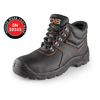 CS, Obuv kotníková STONE MARBLE S2, černá