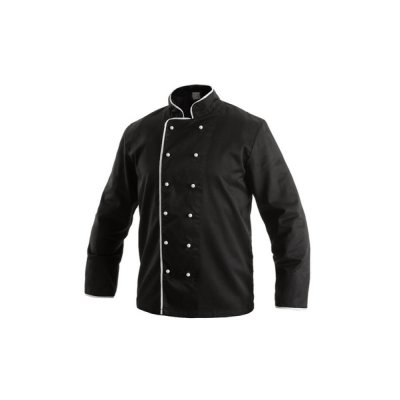 TDX Rondon pánský dvouřadý, BA, krátký rukáv, VS182, černý/bílý lem