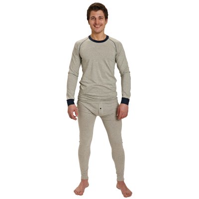 Červa, Tričko LION, dlouhý rukáv, šedé AKCE poslední kusy