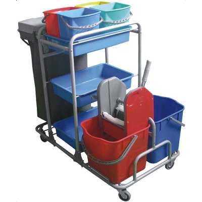 Vozík plastový YAKAMOZ se ždímačem AKCE