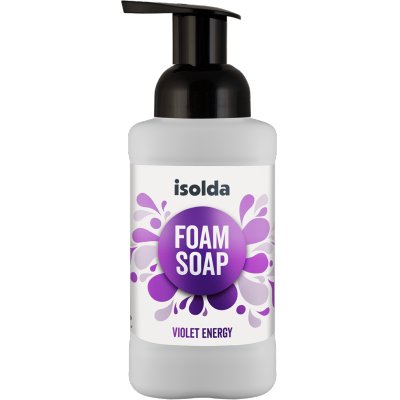 ISOLDA, mýdlo pěnové, Violet, 400 ml