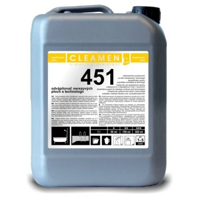 CLEAMEN 451, odvápňovač ploch, na nerez, 6 kg