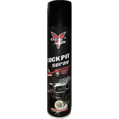 Autoll, CLEANFOX, Cockpit spray Kokos, 400 ml