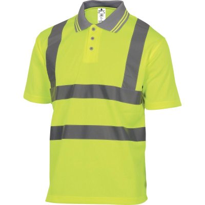 Delta, Tričko polo reflexní, OFFSHORE, žluté, oranžové, vel. M - XXL