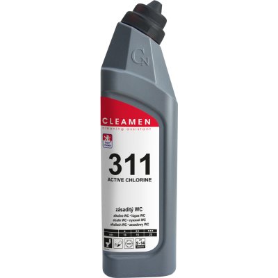 CLEAMEN 311, prostředek čistící, na WC a keramiku, zásaditý, 750 ml
