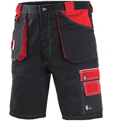 CS, Kraťasy pánské, ORION DAVID, černo - červené, vel. 46 - 64