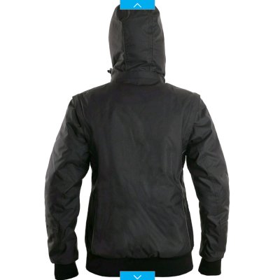 CS, Bunda dámská 2v1, zateplená, IRVINE, šedo - černá, vel. XS - 4XL - irvine dámská bunda 2.png