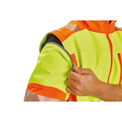 Červa, Bunda reflexní, softsheellová, 2v1, LATTON, žluto/oranž., vel S - 3XL - latton bunda 3.jpg