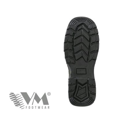 VM Footwear, Obuv polobotka, GOTEBORG O1, černo - zelená, vel. 36 - 48