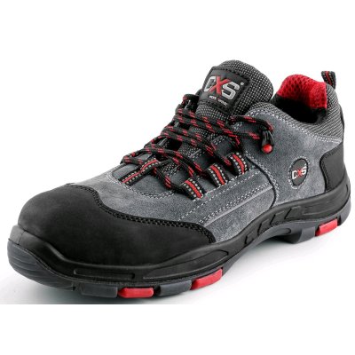 CS, Obuv polobotka pracovní, CXS ROCK SLATE S1P, s ocel. šp., černá, vel. 37 - 48