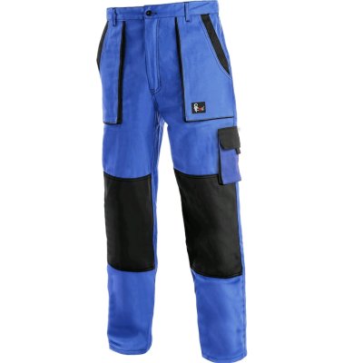 CS, Kalhoty pánské, zimní, LUXY JAKUB, modro - černé, vel. 46 - 66