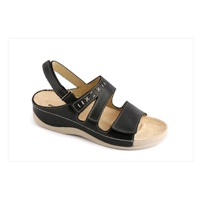 Medistyle, Sandál, dámský, zdravotní, TÝNA 616, černý, vel. 36 - 42