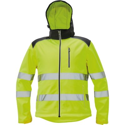 Červa, Bunda softshellová, pánská, reflexní, KNOXFIELD HV, různé barvy, vel. XS - 3XL - SOFTSHELL BUNDA ŽL.jpg