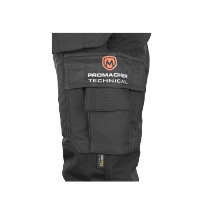 PROMACHER, Kalhoty pracovní, pánské, strečové, EREBOS, černé, vel. 44 - 60 - p81002_erebos_06.png