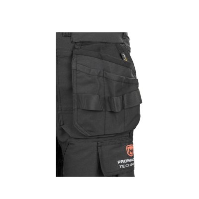 PROMACHER, Šortky pánské, pracovní, strečové, EREBOS, černé, vel. 44 - 64 - p81003_erebos_shorts_04.png