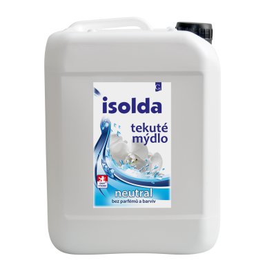 ISOLDA NEUTRAL, mýdlo tekuté, bez barviv a parfémů, 5 L