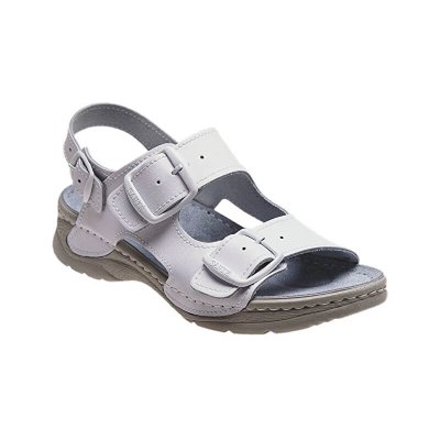 Santé, Sandál dámský, D/5/10, bílý, vel. 37-42