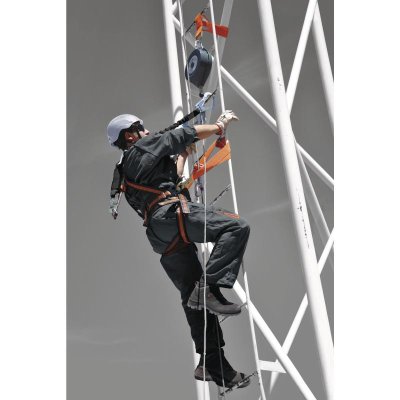 Delta, Postroj protipádový, s integrovaným pásem, HAR24, černo - oranžový, vel. S - 2XL DOPRODEJ