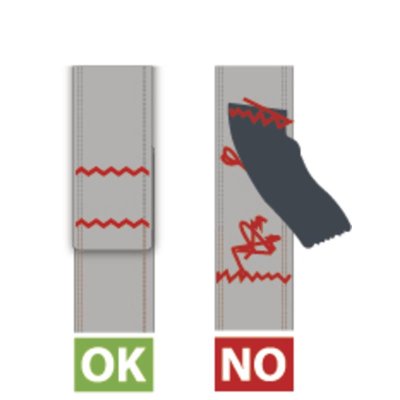 Delta, Postroj protipádový, HAR23, černo - oranžový, vel. S - L - Picto fall indicator.jpg