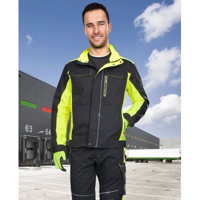 Ardon, Blůza pánská, pracovní, NEON, černo - žlutá, vel. S - 4XL