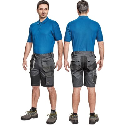 Červa, Šortky pracovní, pánské, DAYBORO, antracit, vel. 44 - 64 AKCE JARO